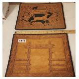 Leather mats