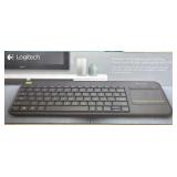 Logitech K400 Wireless keyboard and trackpad NIB