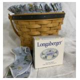 Longaberger Basket Daisy w/ Fabric Liner