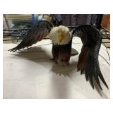 Rubber Eagle figurine decor puppet