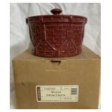Longaberger Drum Basket Pottery