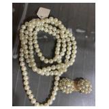Bead white neckalce Jewelry