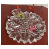 Waterford Crystal Ornament Snowflake NIB
