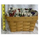 Longaberger Basket w/ Fabric Liner