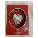 Waterford Crystal Ornament Heart NIB