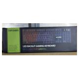 LED Gaming Keyboard NIB