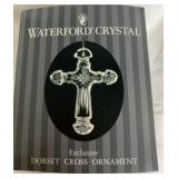 Waterford Cross Crystal Ornament