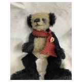 Handmade vintage Mohair bear signed