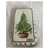 Neiman Marcus Christmas dish ITALy wall art