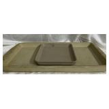 Pampered Chef Stoneware tray