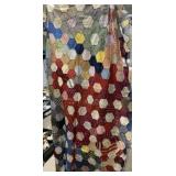Handmade hand stitched quilt top