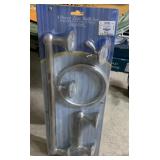 4 Piece Zinc Bath Set NEW