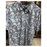 XXL Hawaiian Style Costal Shirt button up