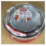 Pyrex 6 piece set NIB