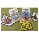 Vintage patch lot tourist patch lot