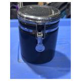 Air tight crock coffee spice container 6' tall