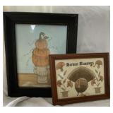 Super cute Harvest Fall Thanksgiving Wall Art