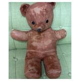 Vintage Soviet teddy bear. 1950s 21'