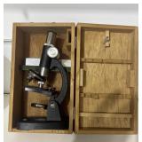 8' microscope with case