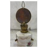 Hand painted small oil lamp