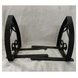 Wrought iron bookends