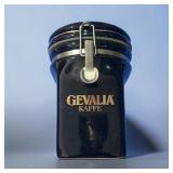 Gevalia Kaffe Coffee Airtight Crock Container