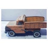 Vtg1970s Pressed Steel Tonka Orange Dump Dirty