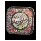 Vintage Rooster Motif - Daher Decorated Ware Tin