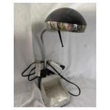 Desk lamp with notepad holder  dirty