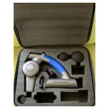 Muscle deep tissue massager some accessories