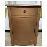Painted Bronze Copper Side Table
