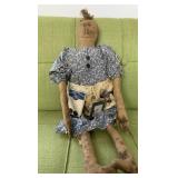 Folk Art Doll tall size
