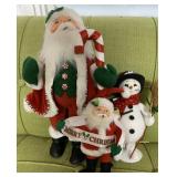 Annalee Xmas Santa set