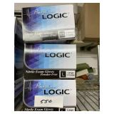 Medical Supplies Examination gloveS lot of 3 -300