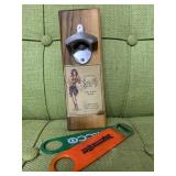 Wall mount bottle opener lot  Sailor Terry  Rum