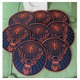 Jagermeister rubber coaster lot