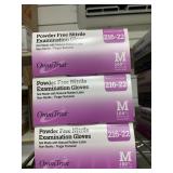 Medical Supplies Examination gloveS lot of 3 -300
