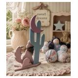 Southwestern wood cutout lot 20' - doll dusty