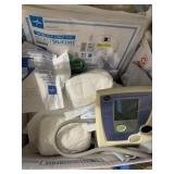 Medical supplies lot blood pressure machine