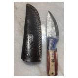 Damascus knife