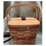 Longaberger Basket Christmas Cranberry Basket