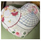 Beautiful Large 14.5' x 12.5ï¿½ Embroidered pillow