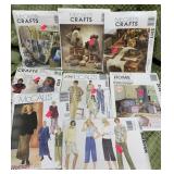 Vintage pattern lot