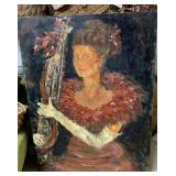 Beautiful original art work. Looks like oil