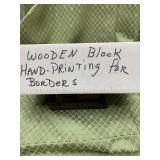 Art supplies Wooden block For boarders