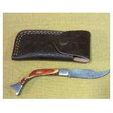 Folding knife Damascus 3 in