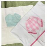 Vintage pillowcase lot of 2 - great shape clean