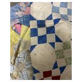 quilt top pieces. Long pieces