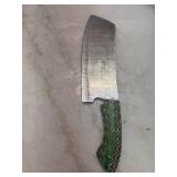 Damascus Mini cleaver