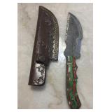 Damascus knife